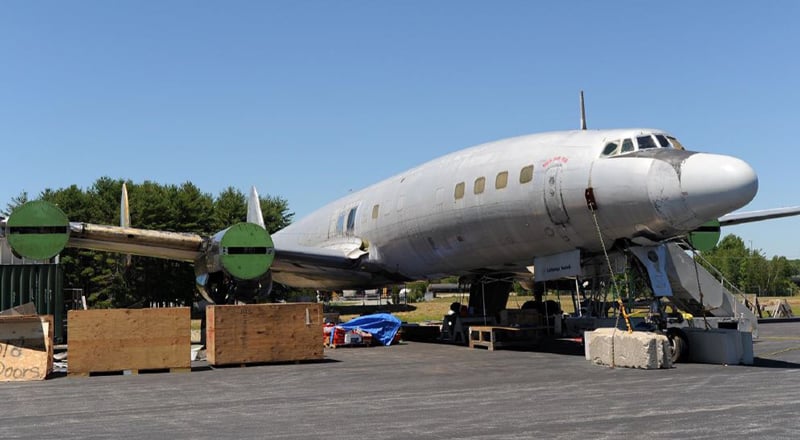  TWA Connie Auburn-Lewiston Airport