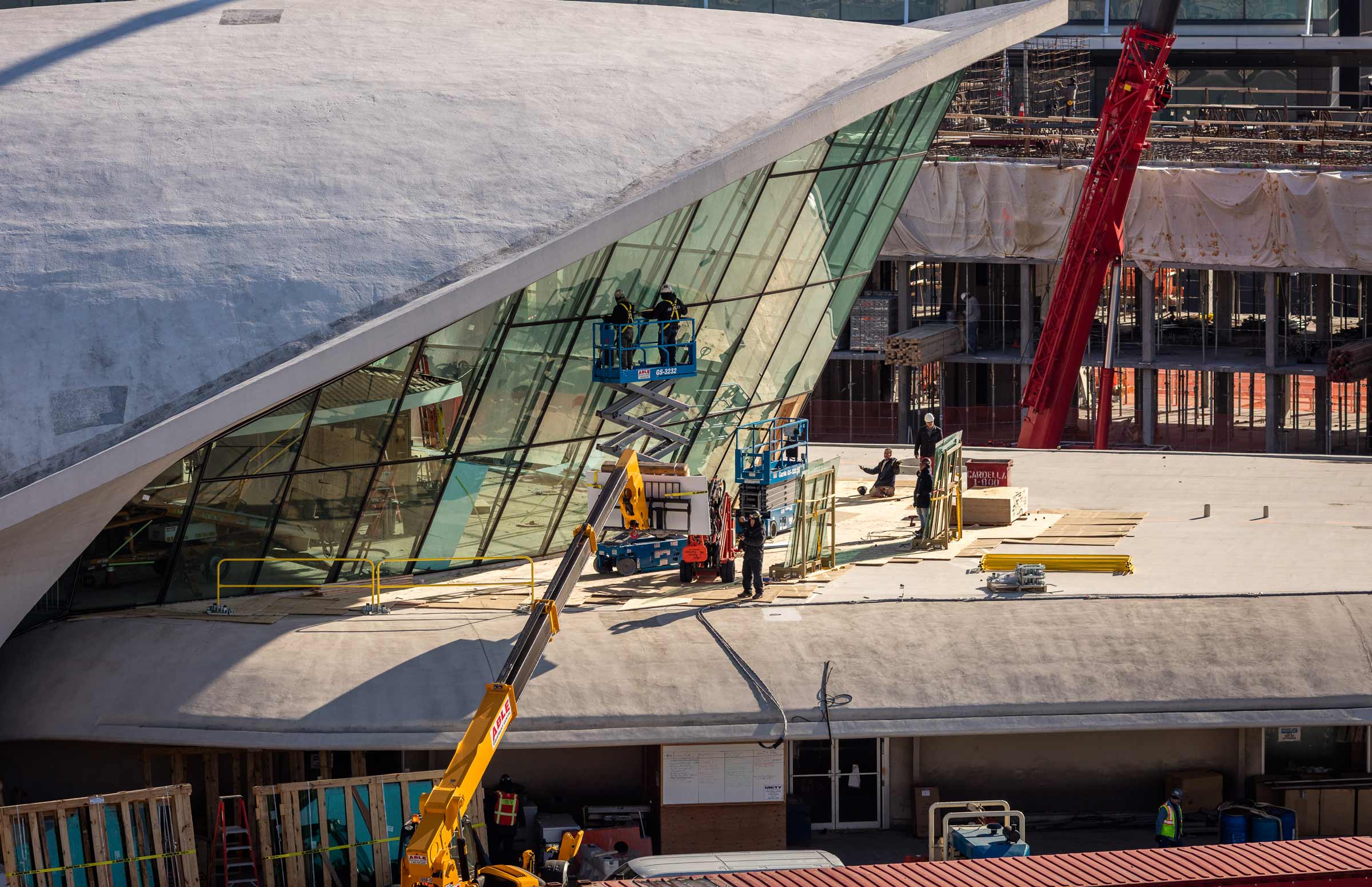 TWA Hotel Construction