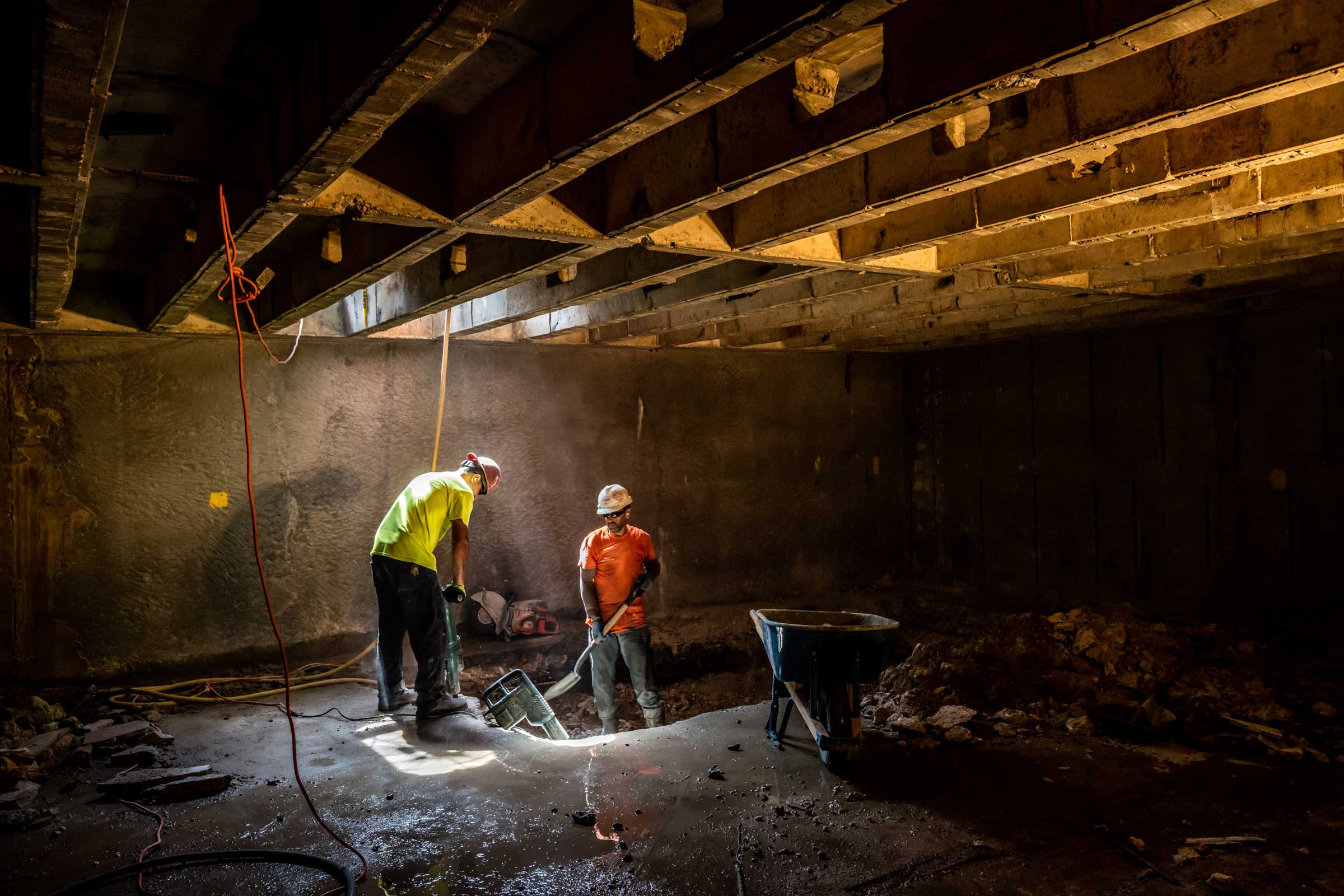 TWA Hotel Construction