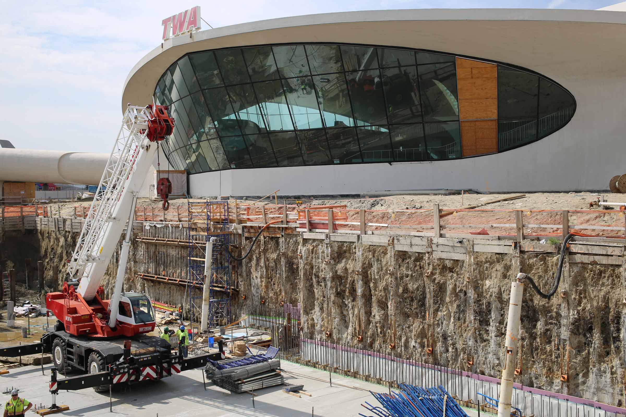 TWA Hotel Construction