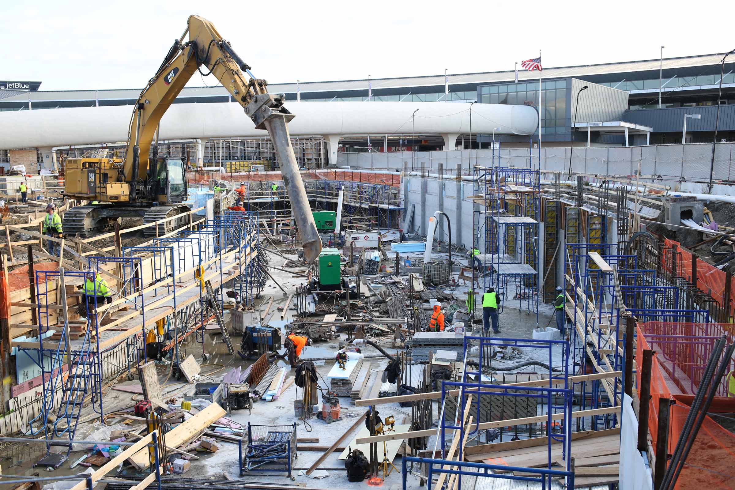 TWA Hotel Construction