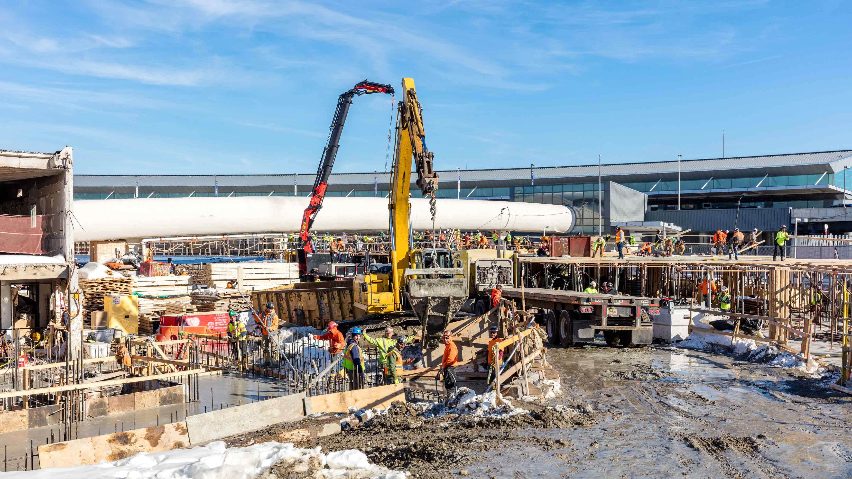 TWA Hotel Construction