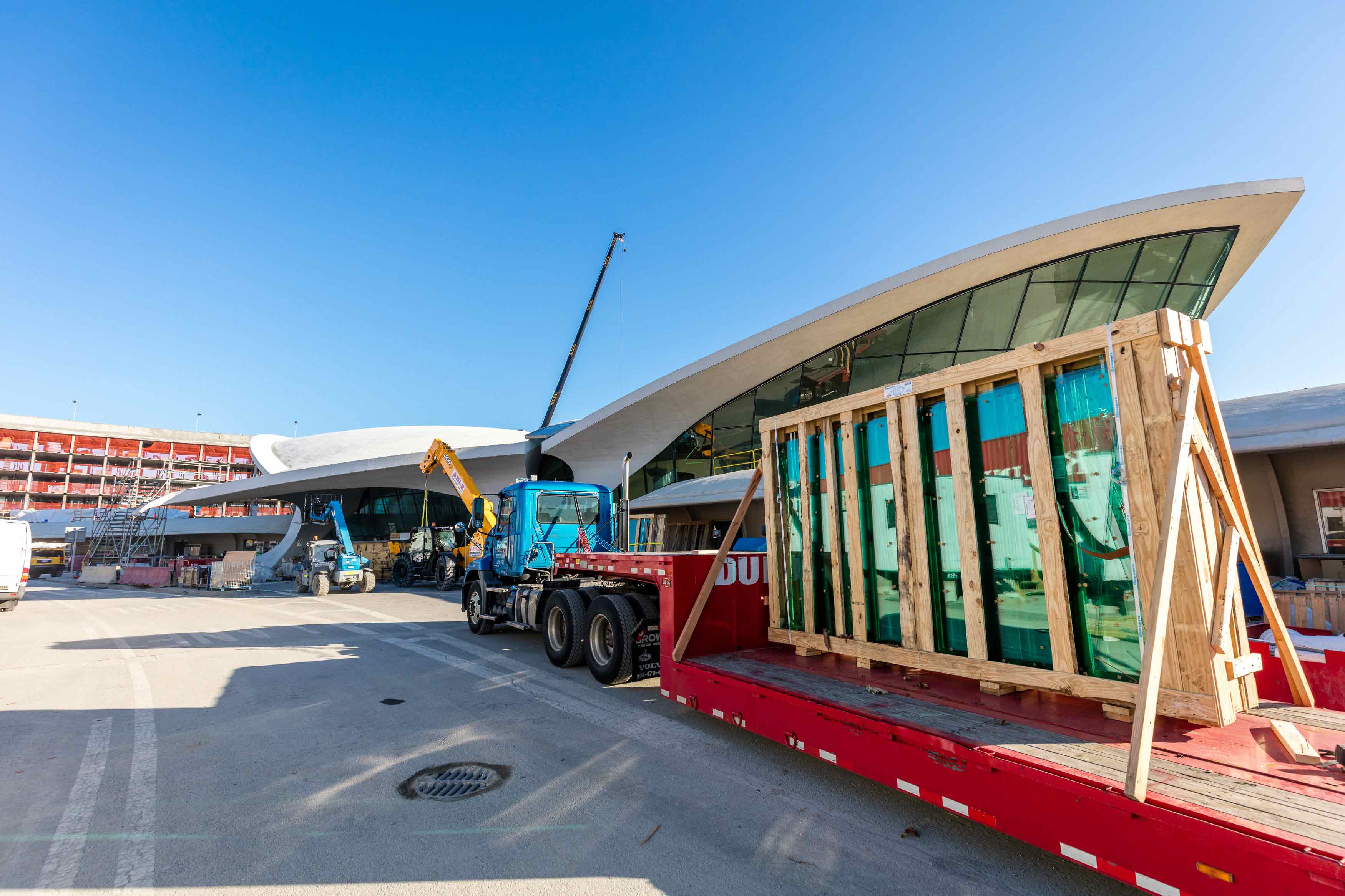 TWA Hotel Construction