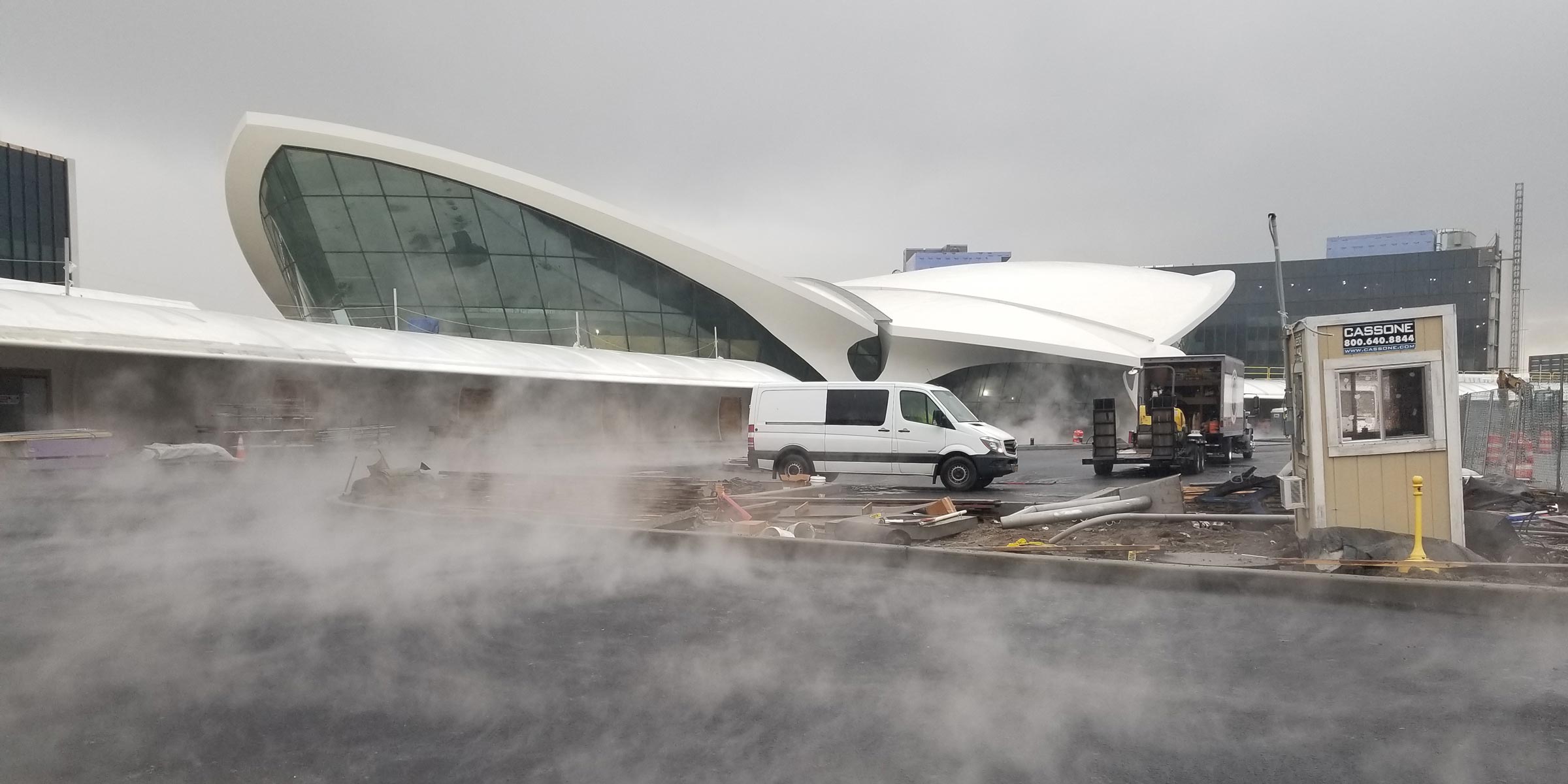 TWA Hotel Construction