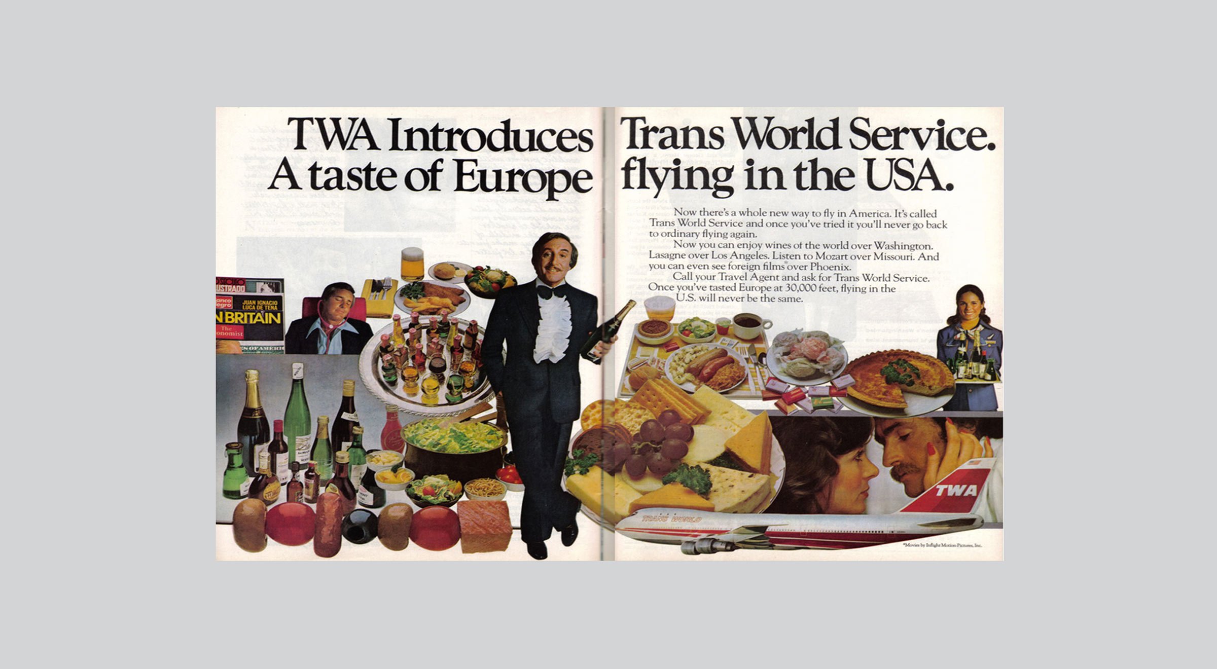 TWA Dining Menus