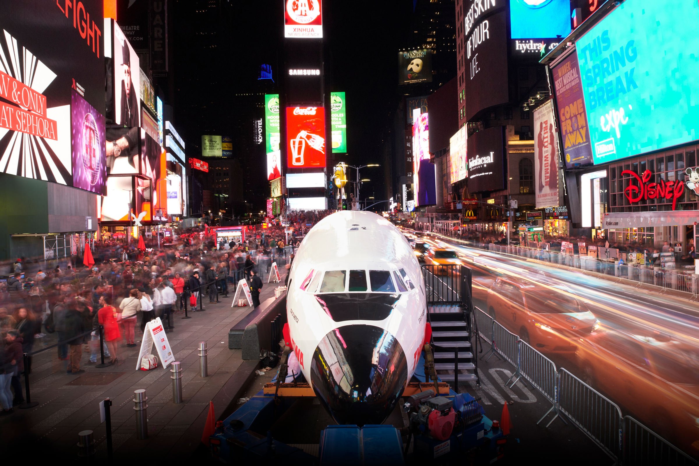 The city never sleeps — and neither does Connie on March 24, 2019. 