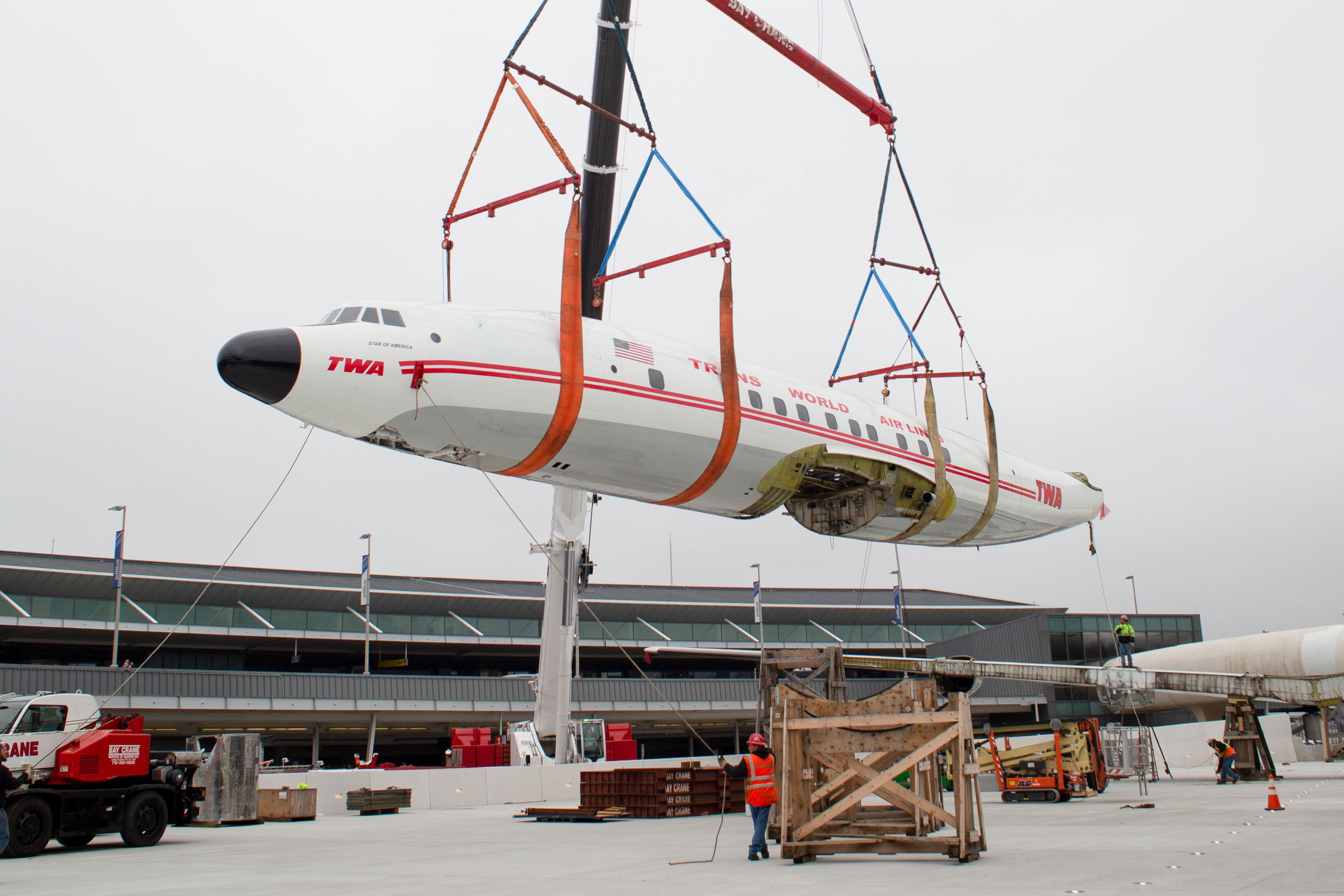 TWA Hotel Crane