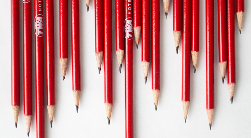  TWA Hotel Musgrave Pencils