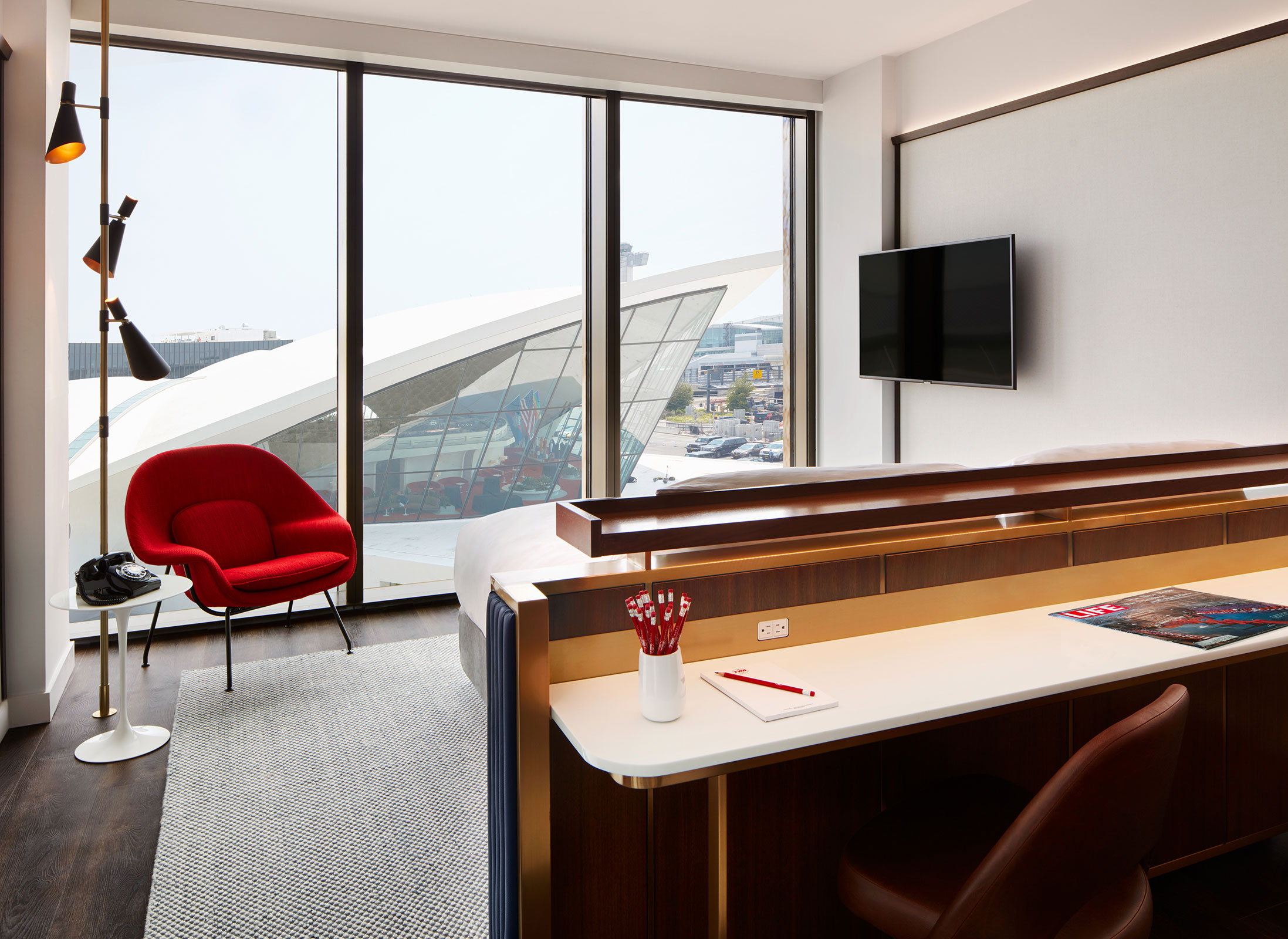 TWA Hotel Deluxe King With Historic TWA View