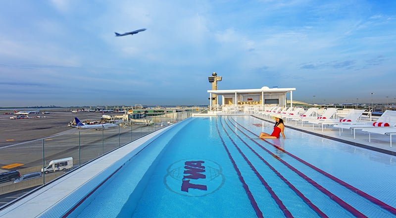  Rooftop pool