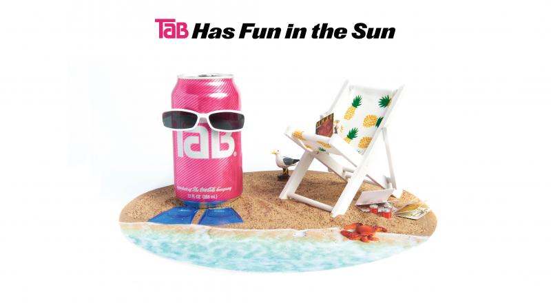  Tab hits the beach