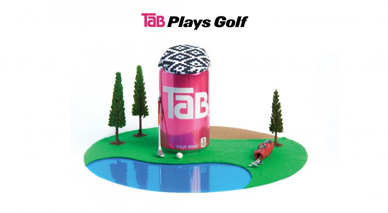 Tab plays golf