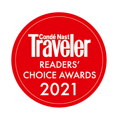 Conde Nast Traveler Readers' Choice Award 2021