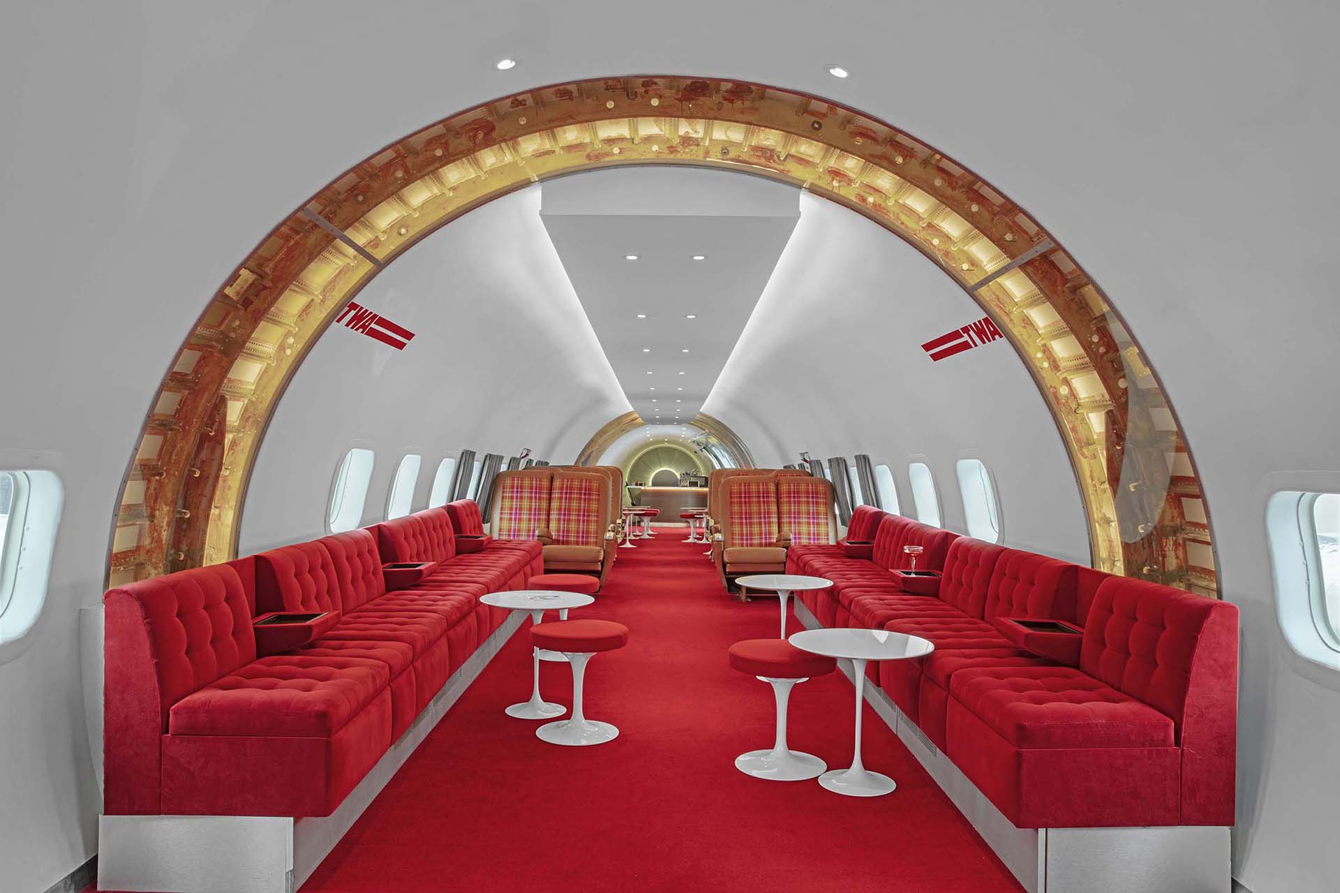 TWA Hotel Connie airplane