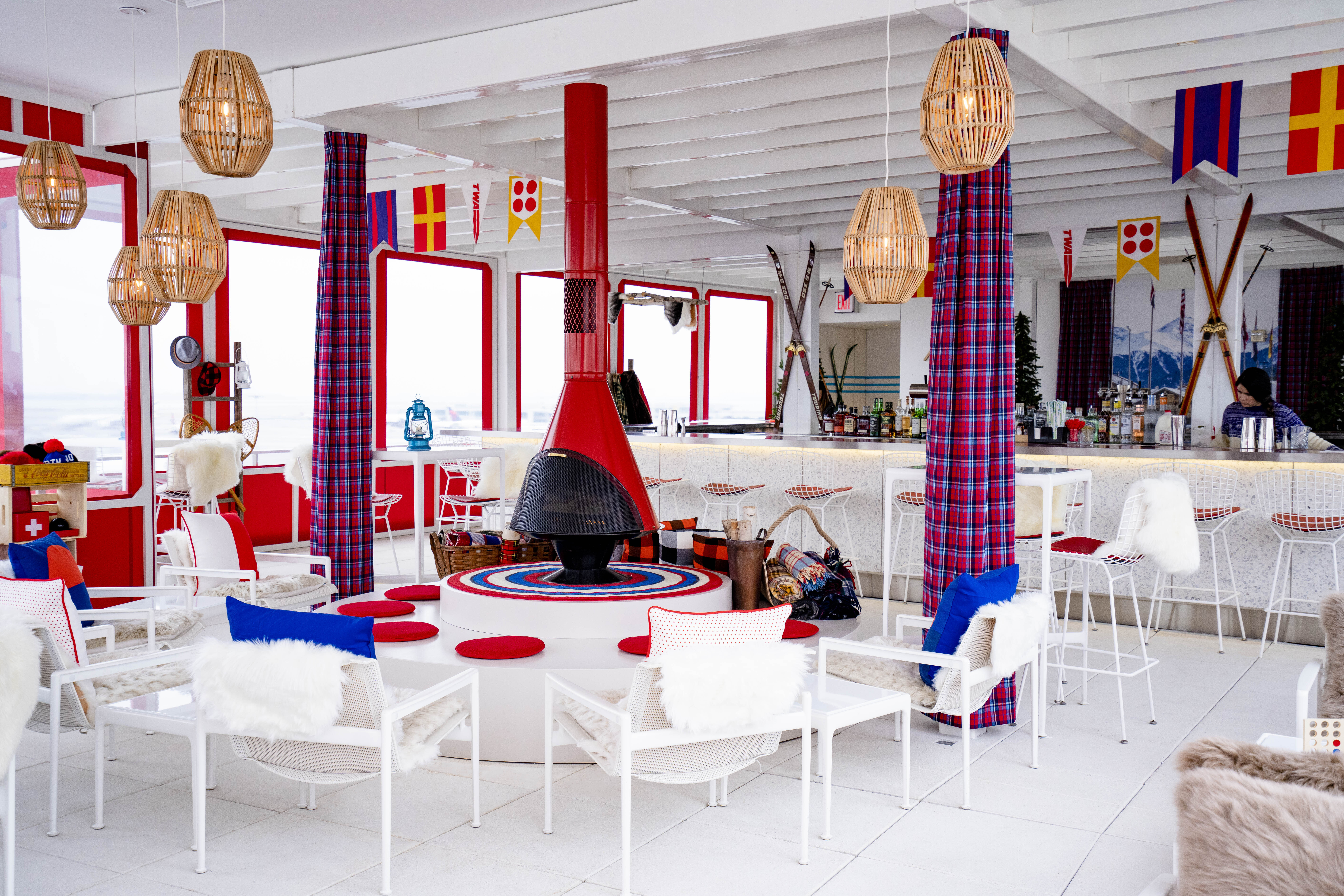 TWA Hotel Runway Chalet at The Pool Bar