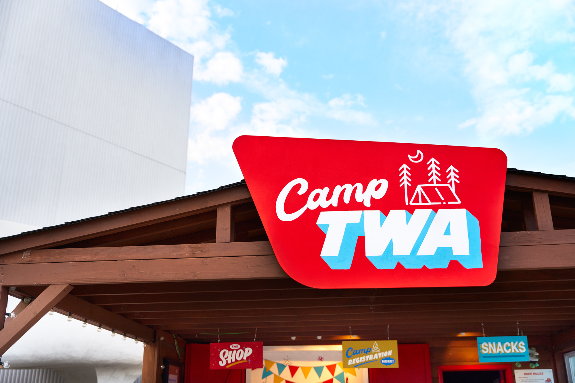 Camp TWA shack