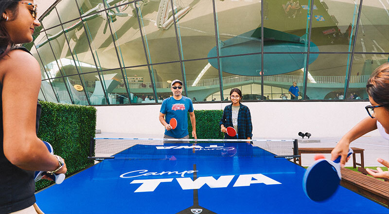  Ping pong at Camp TWA