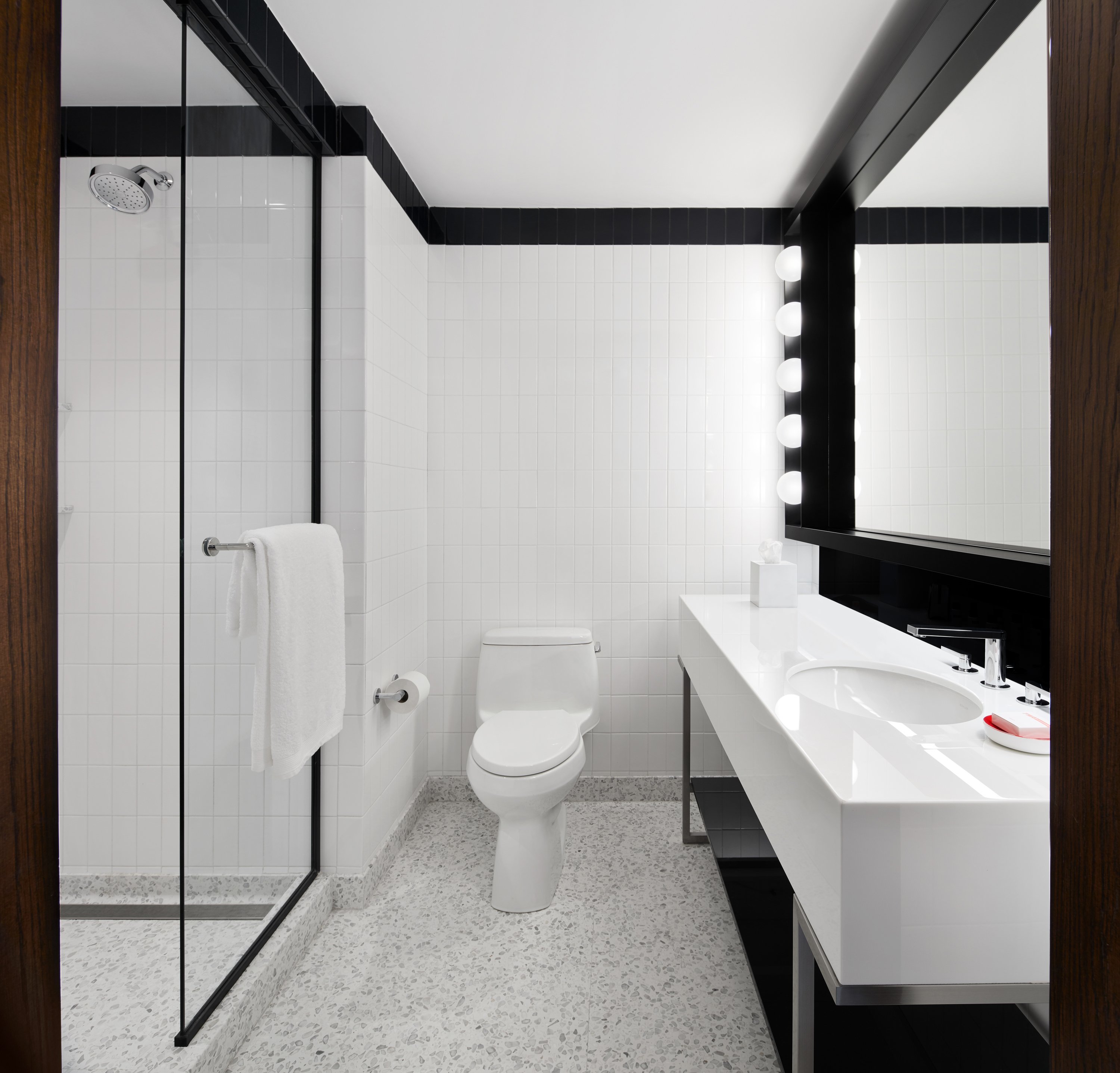 TWA Hotel Guestroom Bathroom